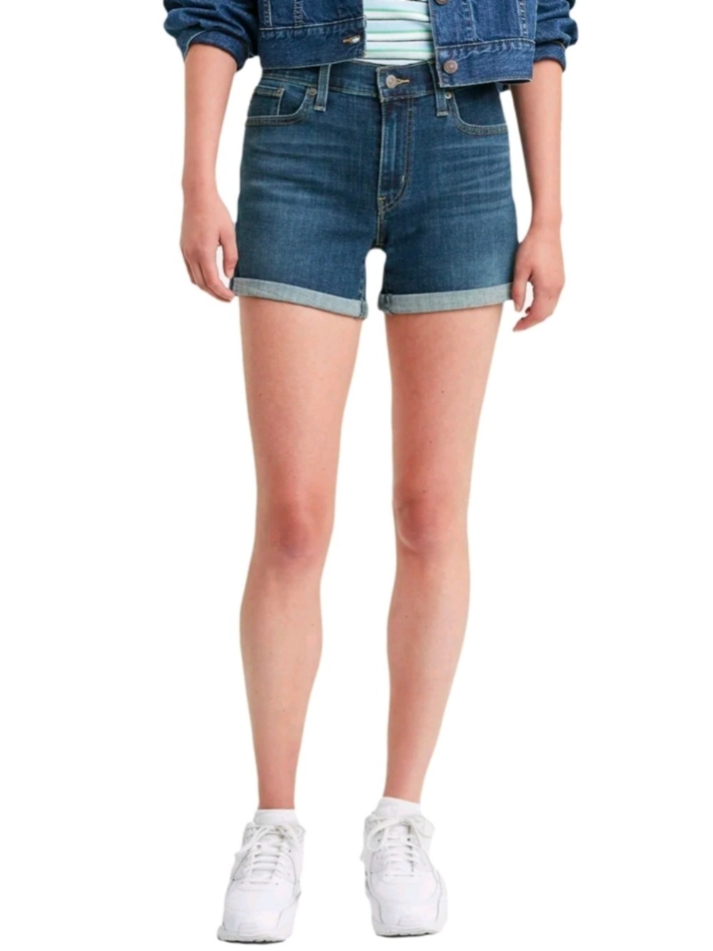 Levi's Mid-Length Jean Shorts Size 33